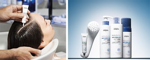 Soin repousse des cheveux Serioxyl