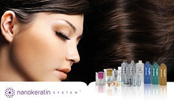 Bannière lissage brésilien Nano Keratin Gold